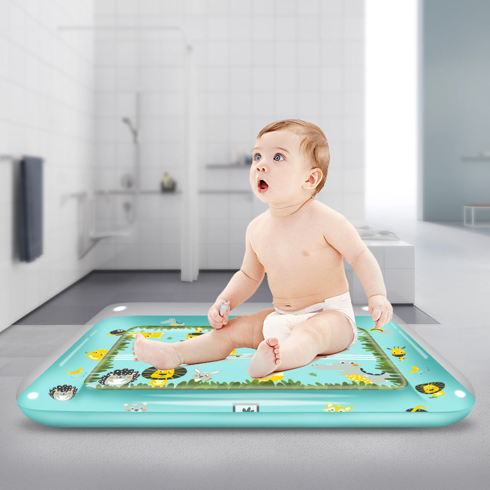 Opblaasbare Tummy Time Watermat voor Baby's (1-24 Maanden)