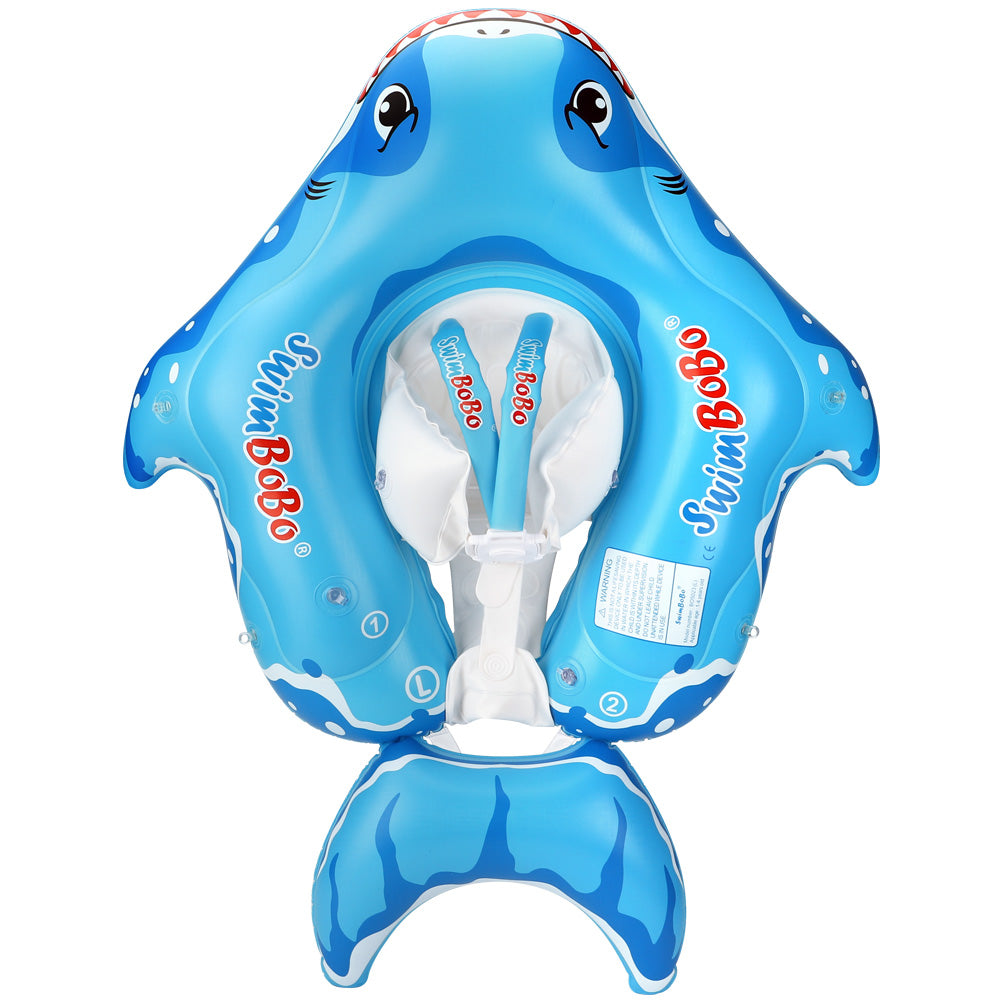 Swimbobo Opblaasbare Baby Zwemring met Luifel & Staart (3 maanden - 6 Jaar)