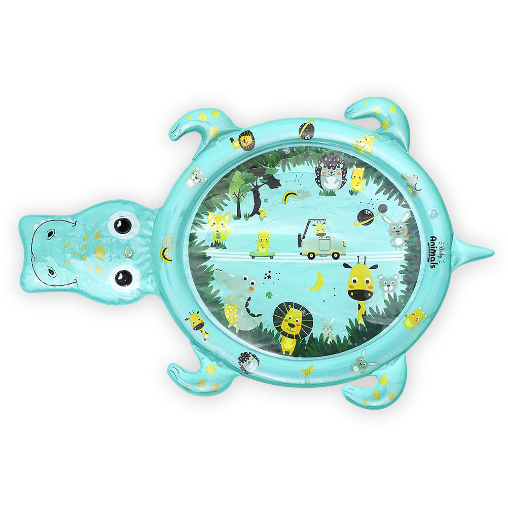 Opblaasbare Tummy Time Watermat voor Baby's (1-24 Maanden)