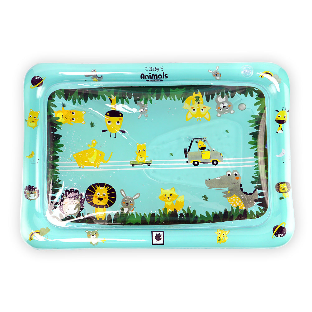 Opblaasbare Tummy Time Watermat voor Baby's (1-24 Maanden)