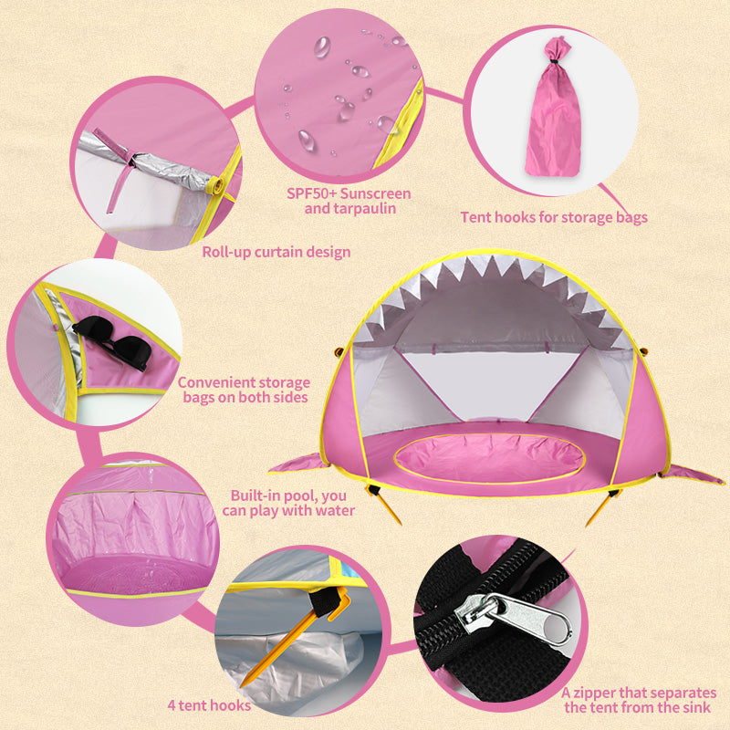 Baby Strandtent met Zonbescherming