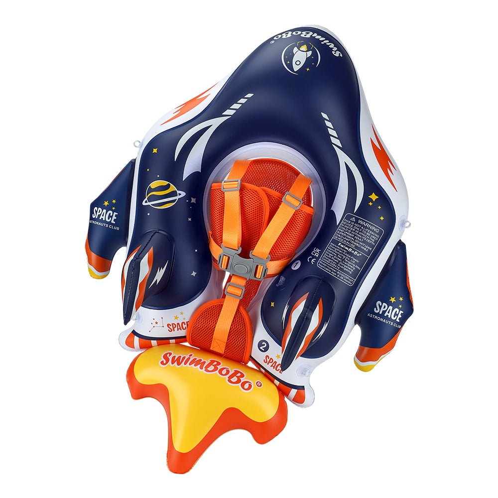Swimbobo Opblaasbare Baby Zwemring met Luifel & Staart (6-36 maanden)