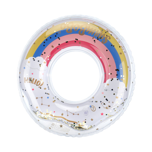 Zwembadfloat met Regenboogringen voor Kinderen (Vanaf 3 Jaar)