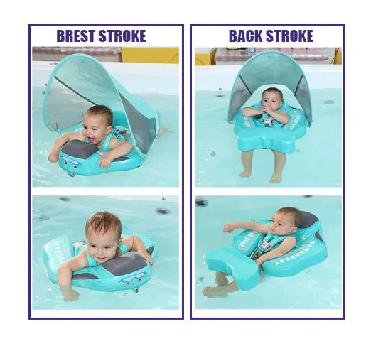 Mambobaby Float met Luifel en Staart (3-24 Maanden)