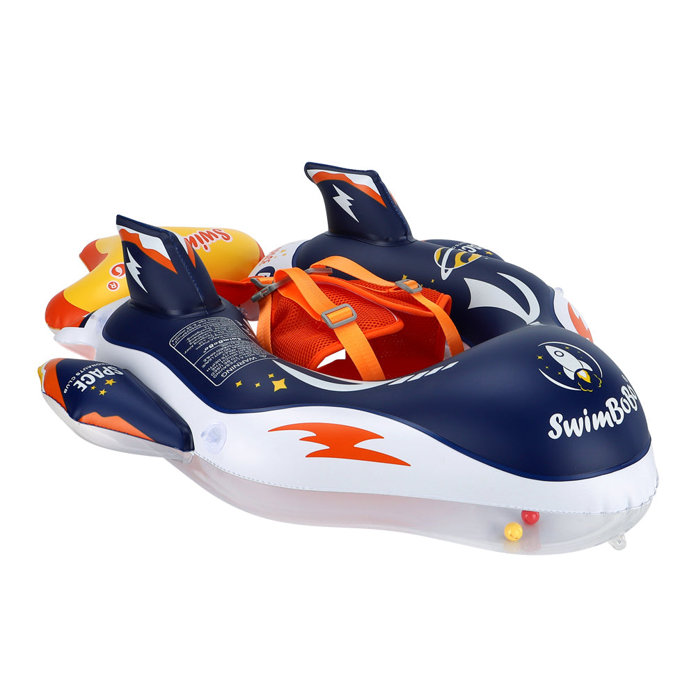 Swimbobo Opblaasbare Baby Zwemring met Luifel & Staart (6-36 maanden)