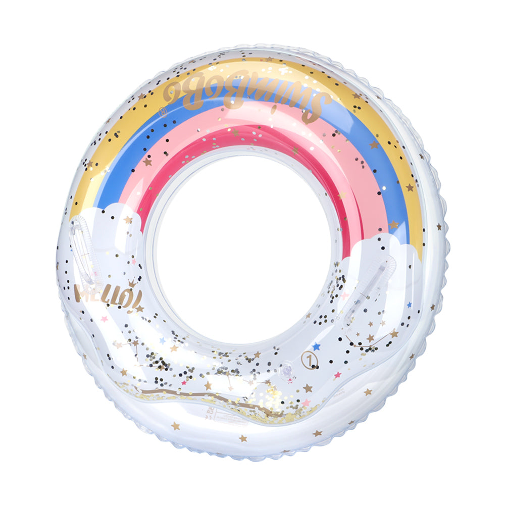 Zwembadfloat met Regenboogringen voor Kinderen (Vanaf 3 Jaar)