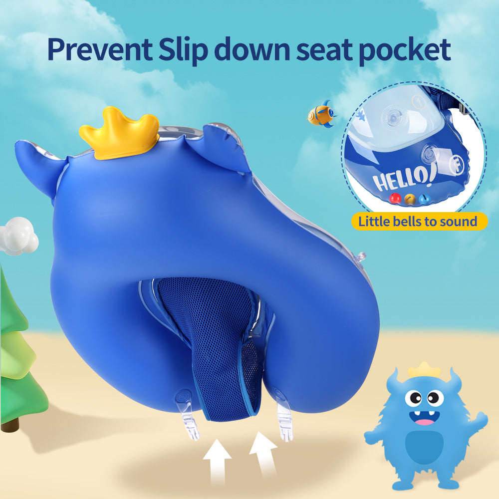 Swimbobo Opblaasbare Baby Zwemring met Luifel & Staart (6-36 maanden)