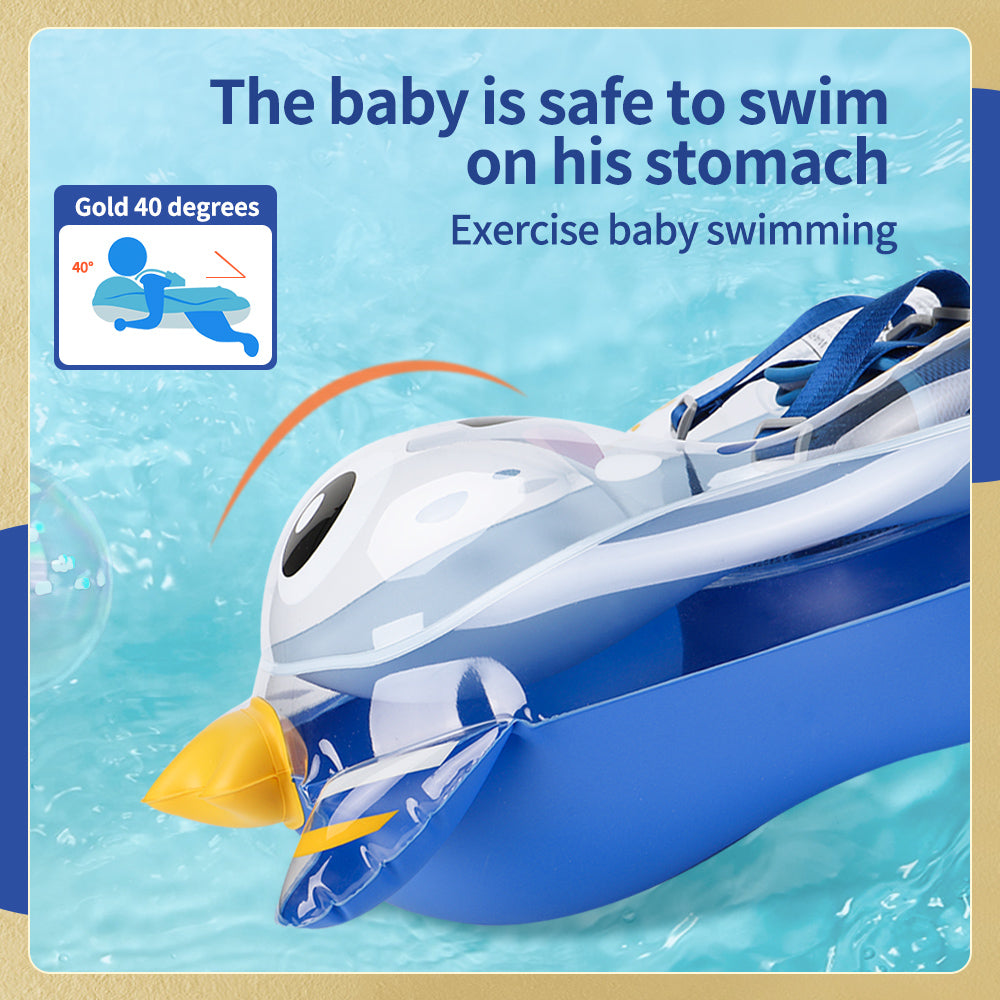 Swimbobo Opblaasbare Baby Zwemring met Luifel & Staart (6-36 maanden)
