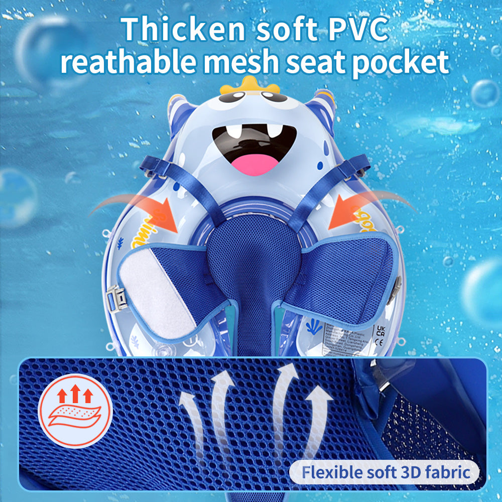 Swimbobo Opblaasbare Baby Zwemring met Luifel & Staart (6-36 maanden)