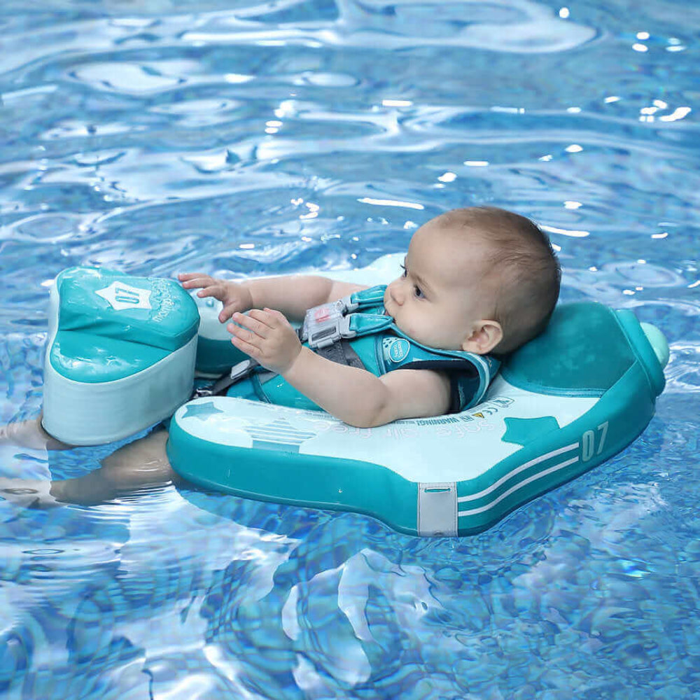 Vliegtuig Mambobaby Float met kap en staart (3-48 maanden)
