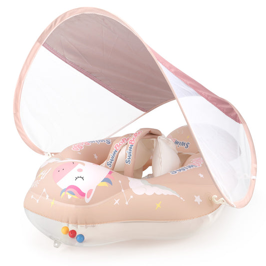 Swimbobo Opblaasbare Baby Zwemring met Luifel en Staart (3 maanden - 6 jaar)