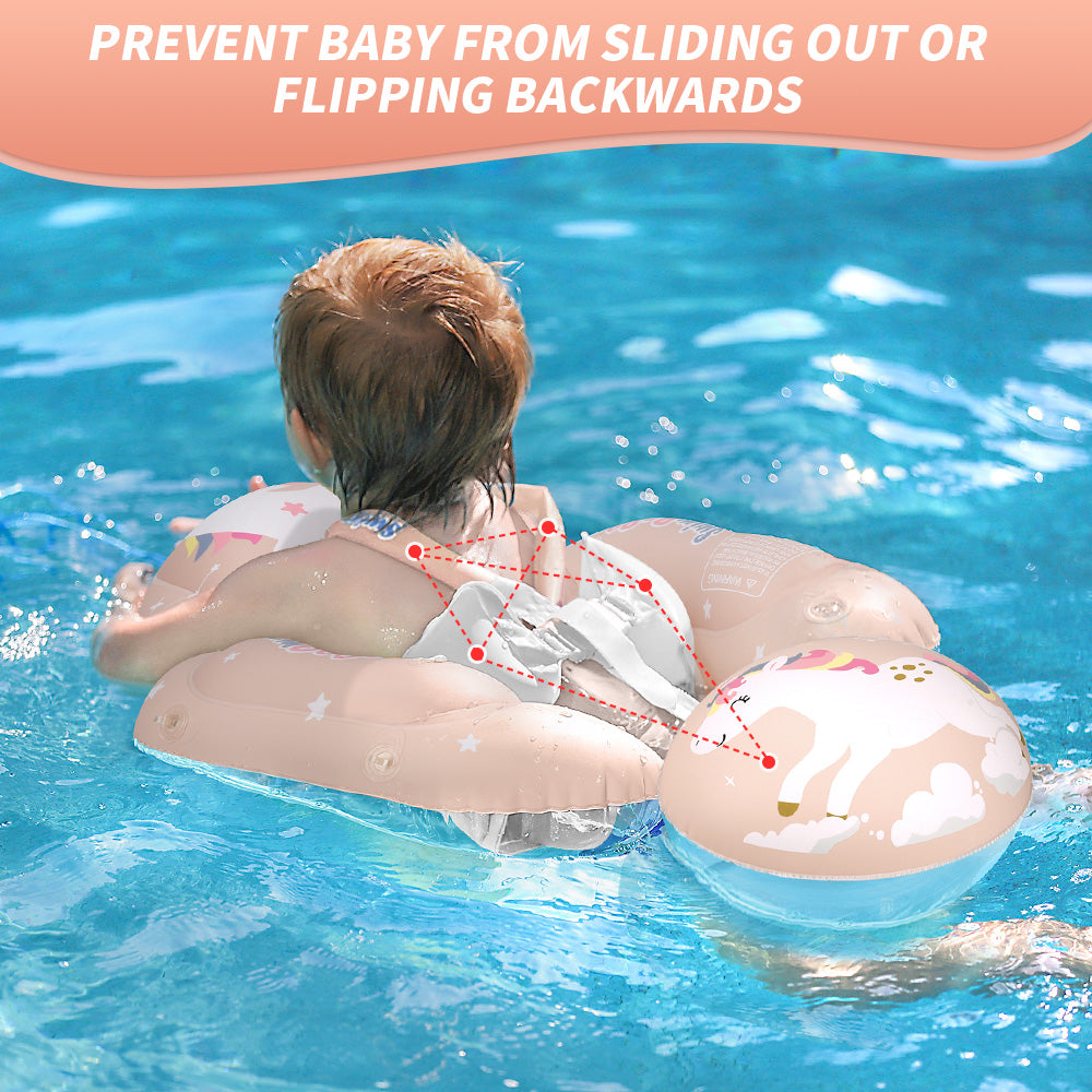 Swimbobo Opblaasbare Baby Zwemring met Luifel en Staart (3 maanden - 6 jaar)
