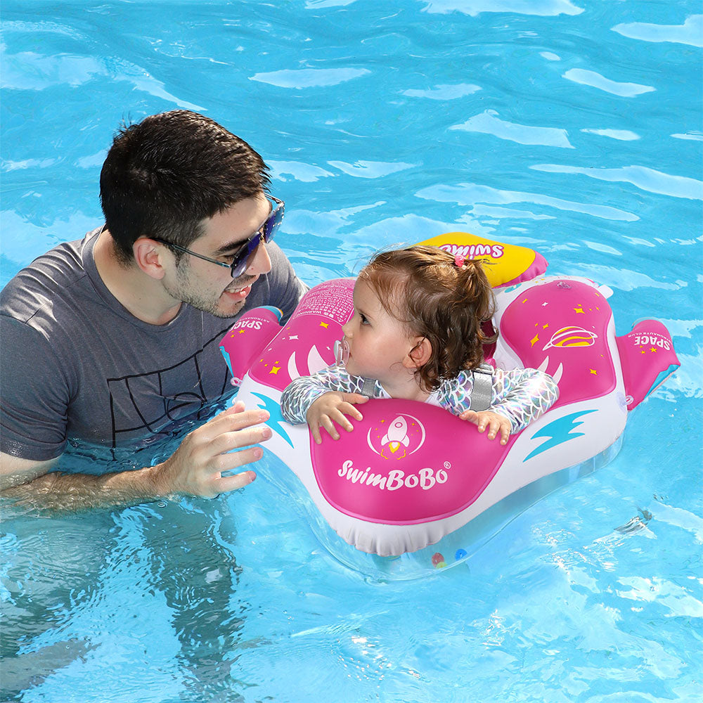 Swimbobo Opblaasbare Baby Zwemring met Luifel & Staart (6-36 maanden)