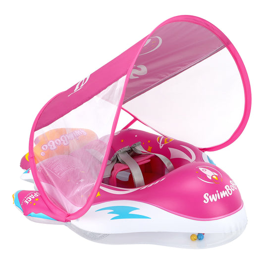 Swimbobo Opblaasbare Baby Zwemring met Luifel & Staart (6-36 maanden)