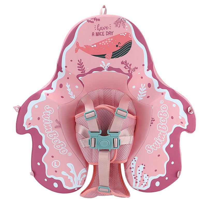 Swimbobo Niet-opblaasbare Baby Float met Kap en Staart (4-48 Maanden)