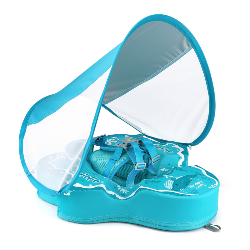Swimbobo Niet-opblaasbare Baby Float met Kap en Staart (4-48 Maanden)