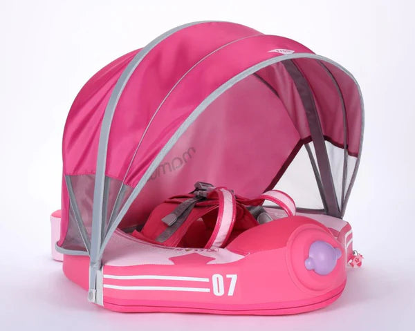 Vliegtuig Mambobaby Float met kap en staart (3-48 maanden)