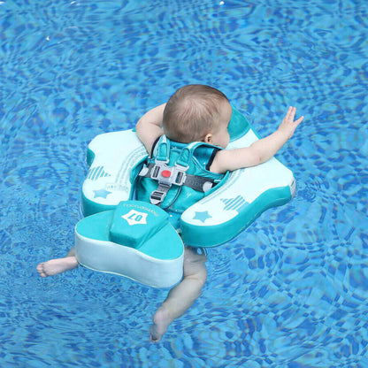 Vliegtuig Mambobaby Float met kap en staart (3-48 maanden)