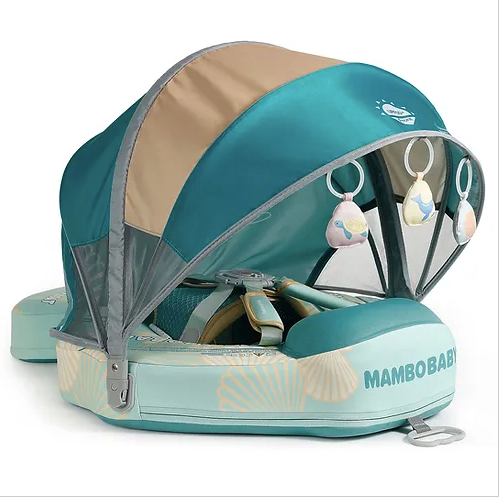 Vliegtuig Mambobaby Float met kap en staart (3-48 maanden)